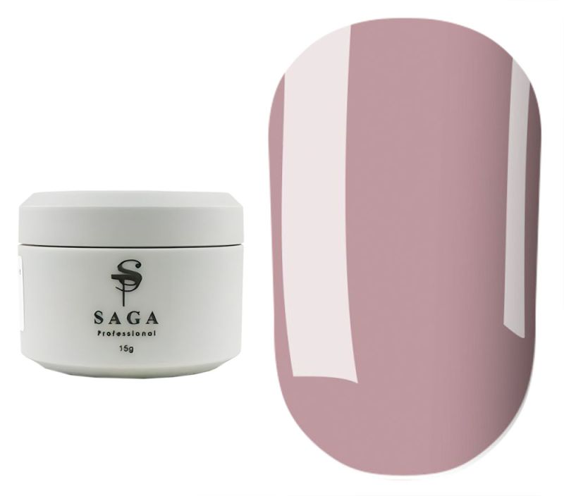 SAGA Builder Gel Veil 02 (dusty pink), 30 ml
