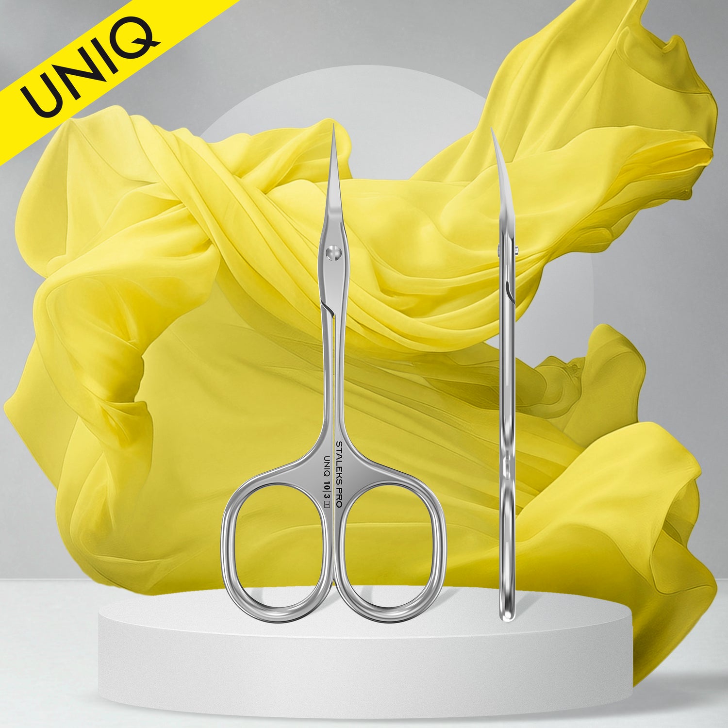 Professionelle Nagelhautschere "Ballerina" UNIQ 10 TYPE 3