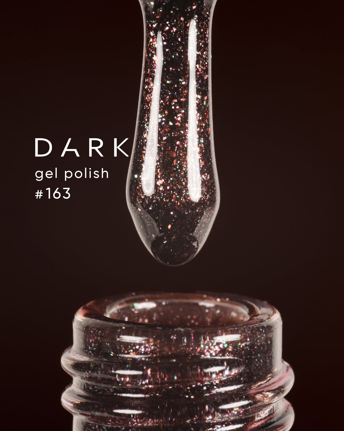 DARK Gel Polish 163, 10 ml