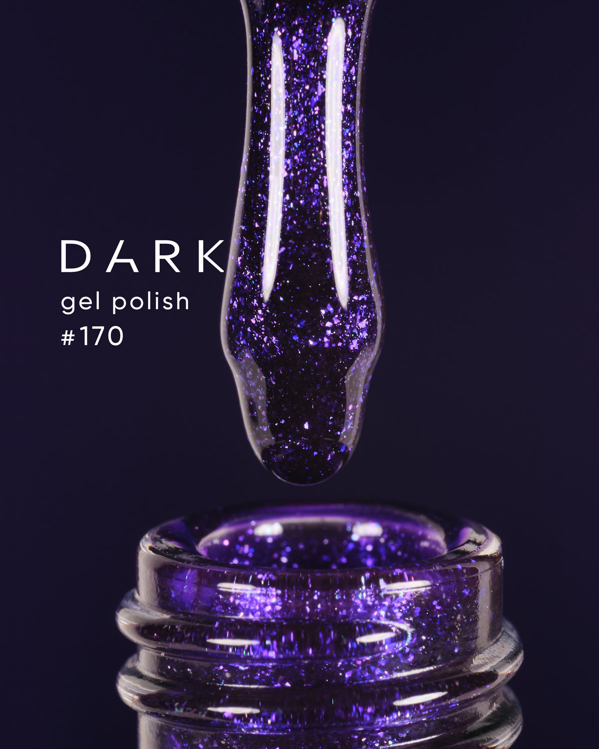 Dark Gel Polish 170, 10 ml