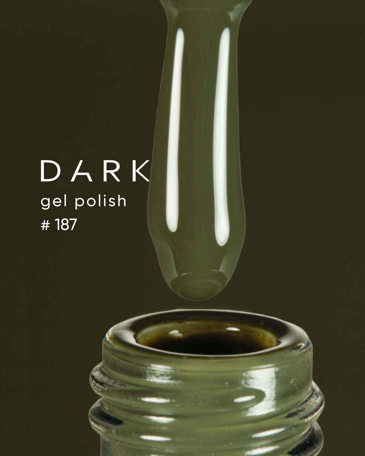 DARK Gel Polish 187, 10 ml