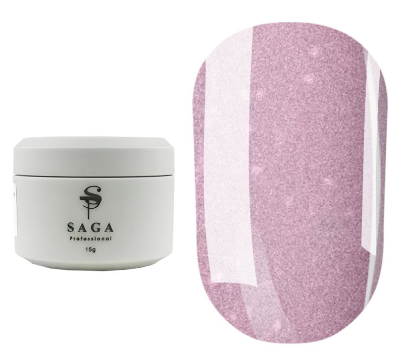 Saga Cover Base Shimmer №07, 15 ml