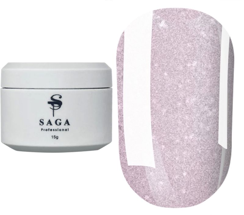 Saga Cover Base Shimmer №10, 15 ml