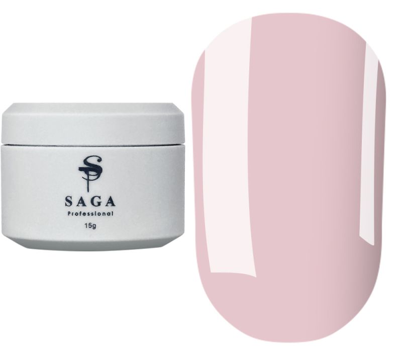 SAGA Builder Gel Veil 04 (soft pink), 30 ml