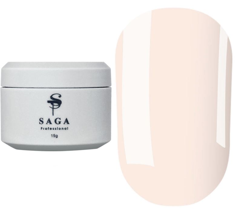 SAGA Builder Gel Veil 08 (beige-pink), 30 ml
