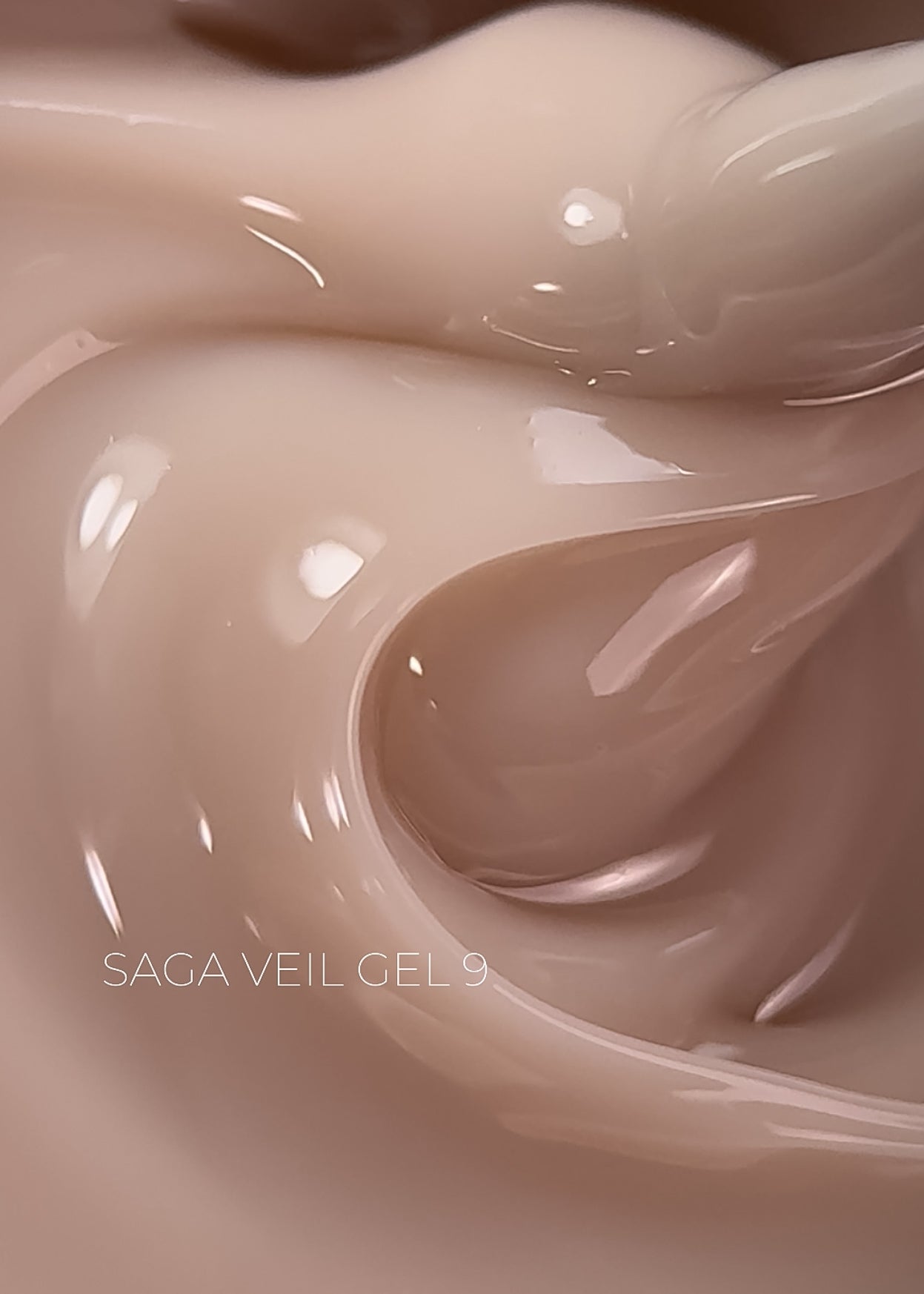 SAGA Builder Gel Veil 09 (milky beige), 30 ml