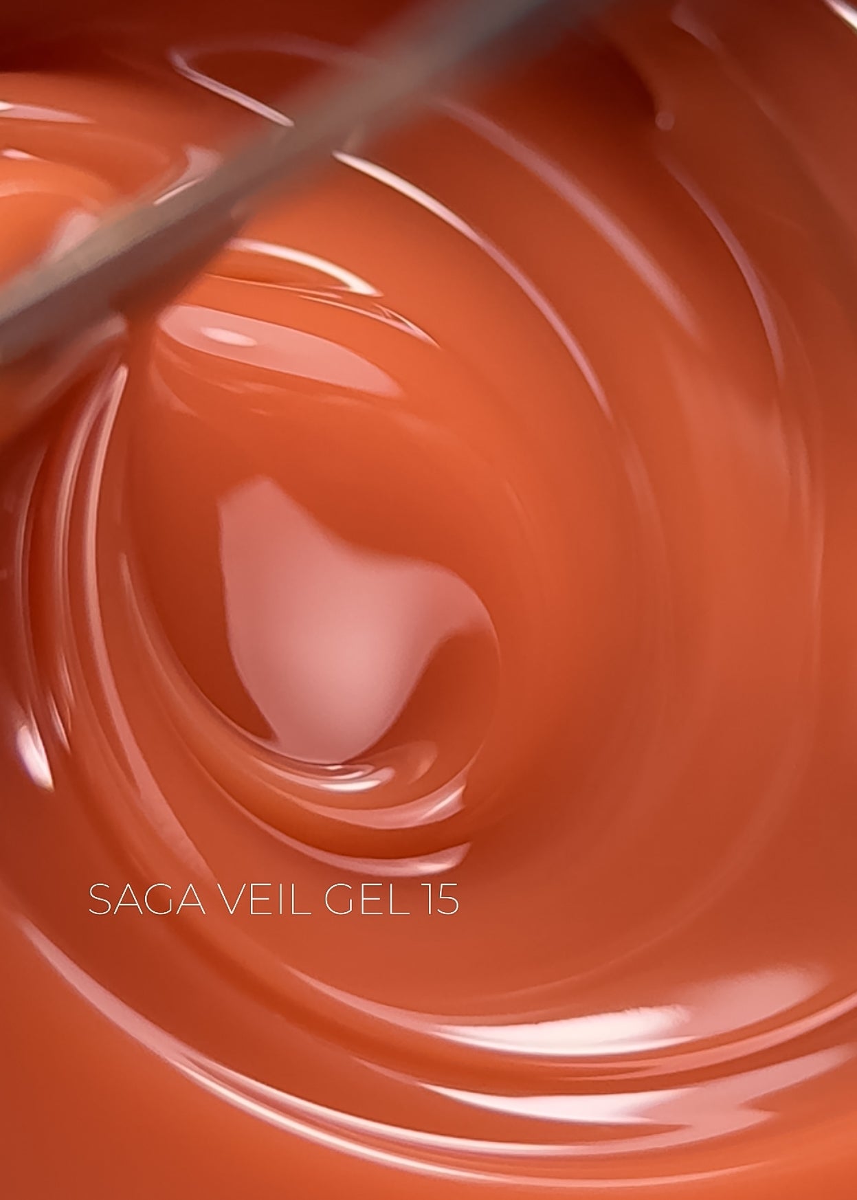 SAGA Builder Gel Veil 15 (caramel), 30 ml