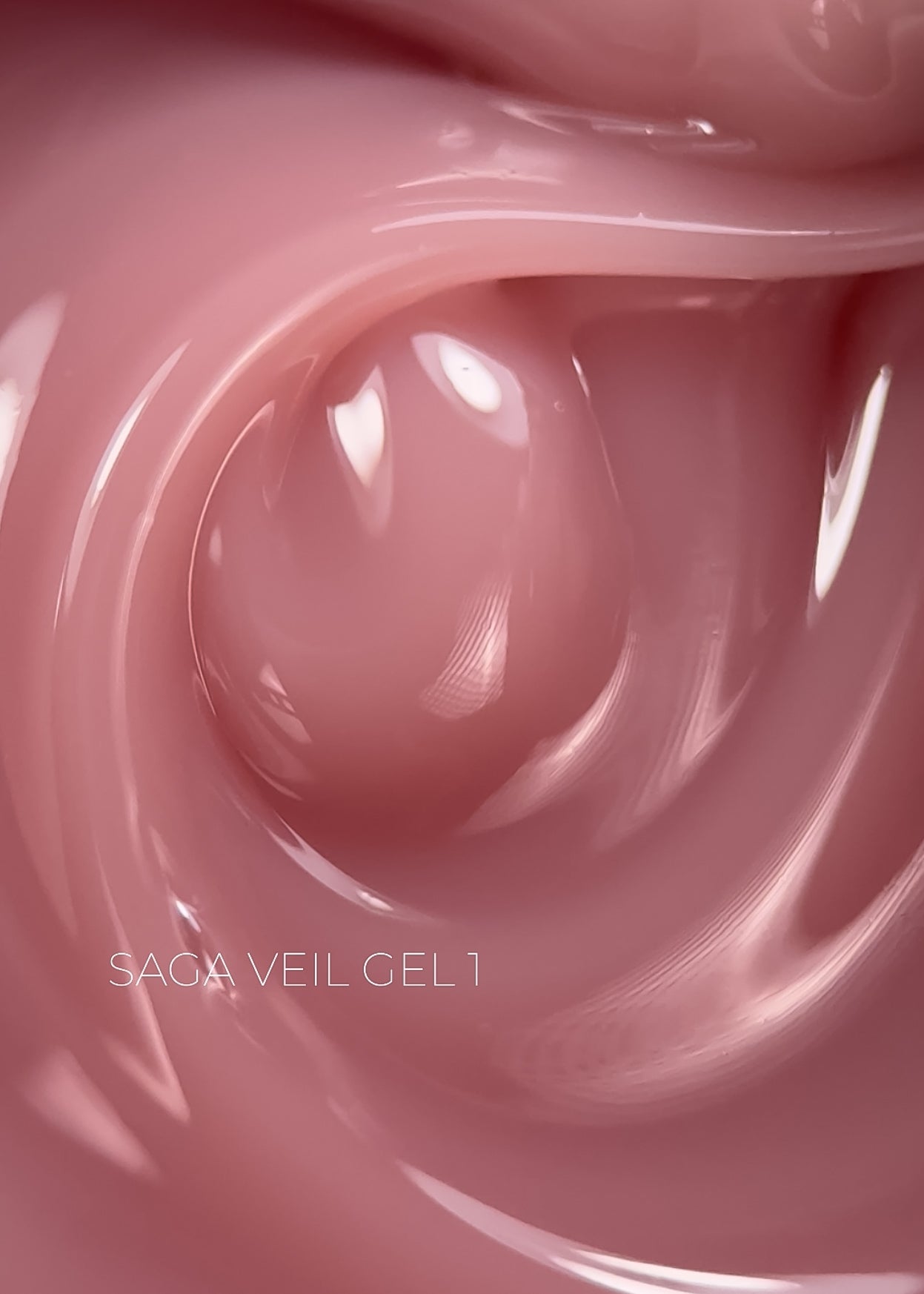 SAGA Builder Gel Veil 01 (peach pink), 30 ml