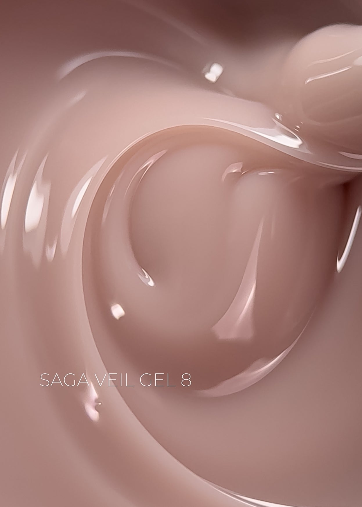SAGA Builder Gel Veil 08 (beige-pink), 30 ml