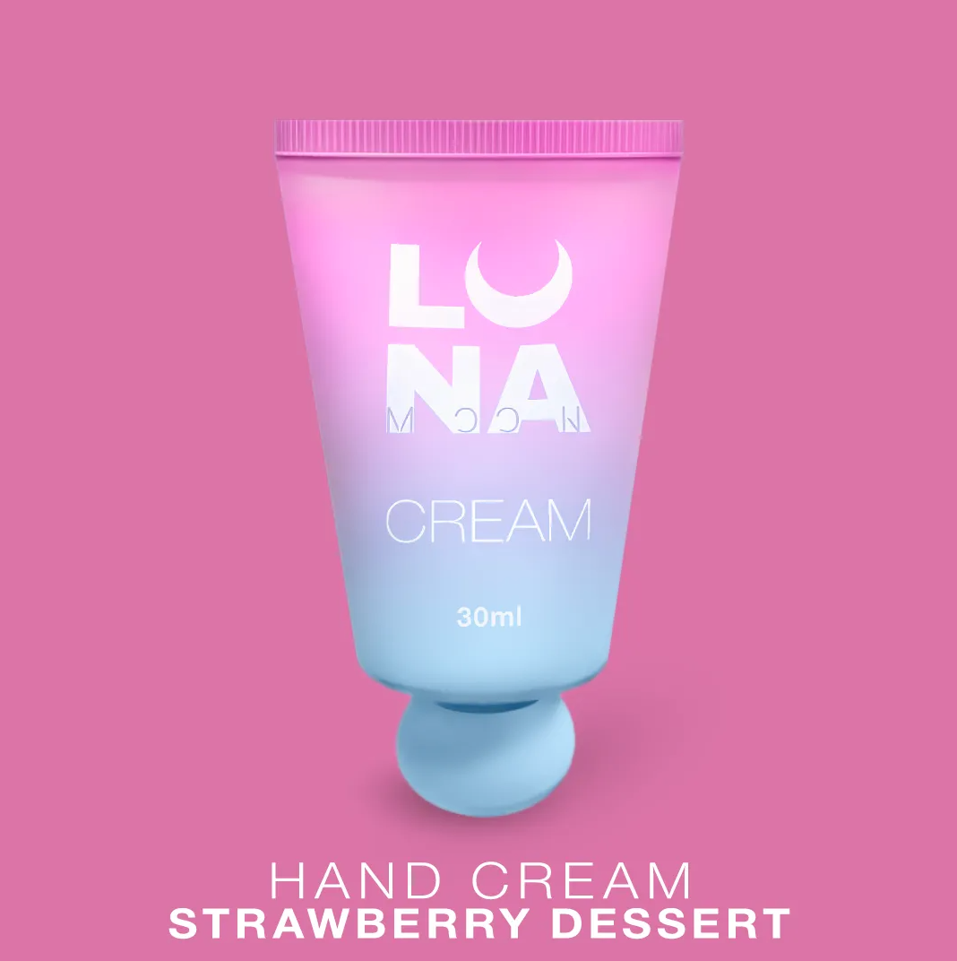 Lunamoon Hand Cream Strawberry Dessert