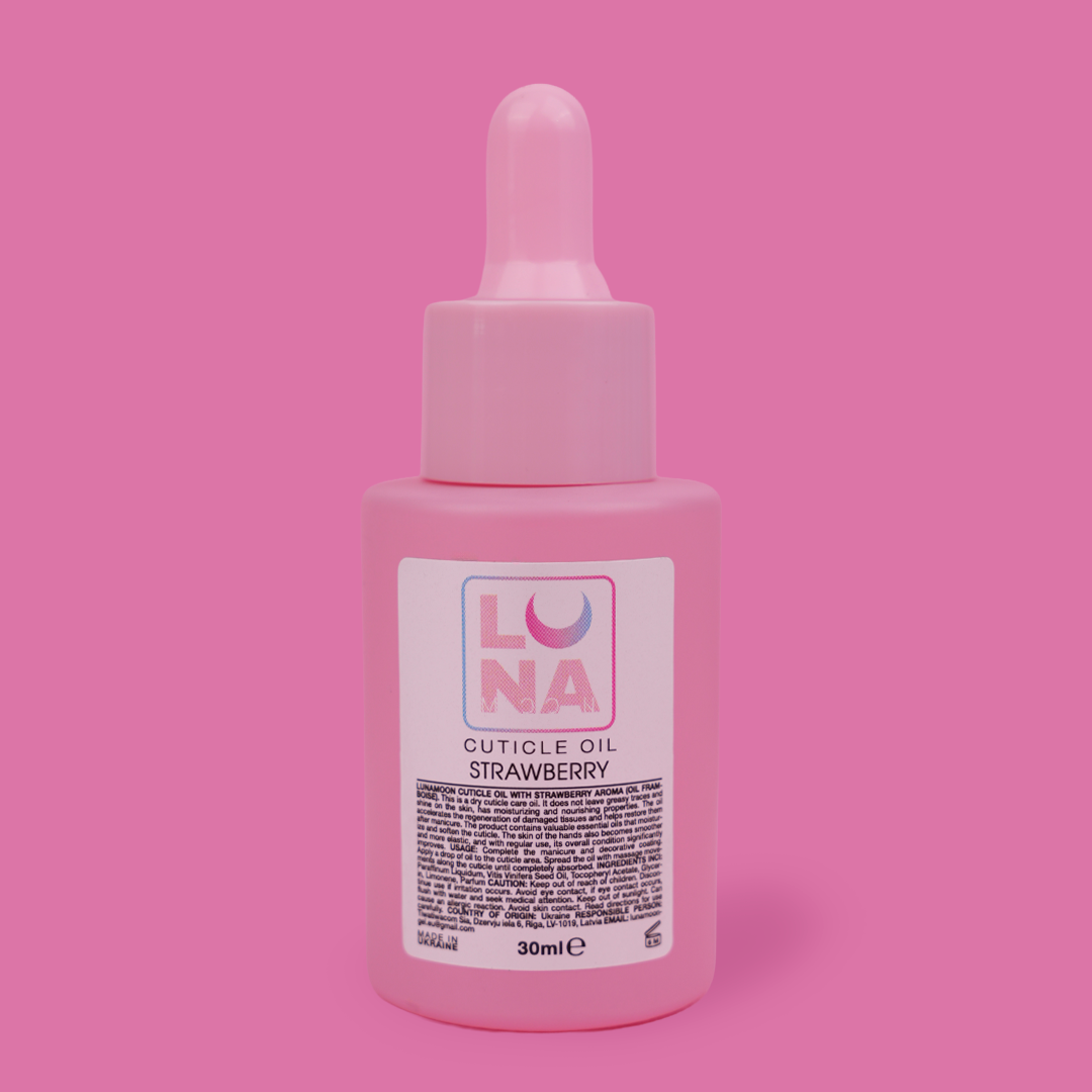 Lunamoon Cuticle Oil with Strawberry 30ml