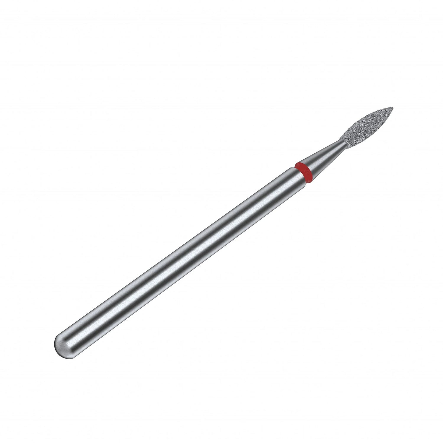 Diamantfräse "Flamme" Rot, Durchmesser 2.1 Mm / Arbeitsteil 8 Mm
