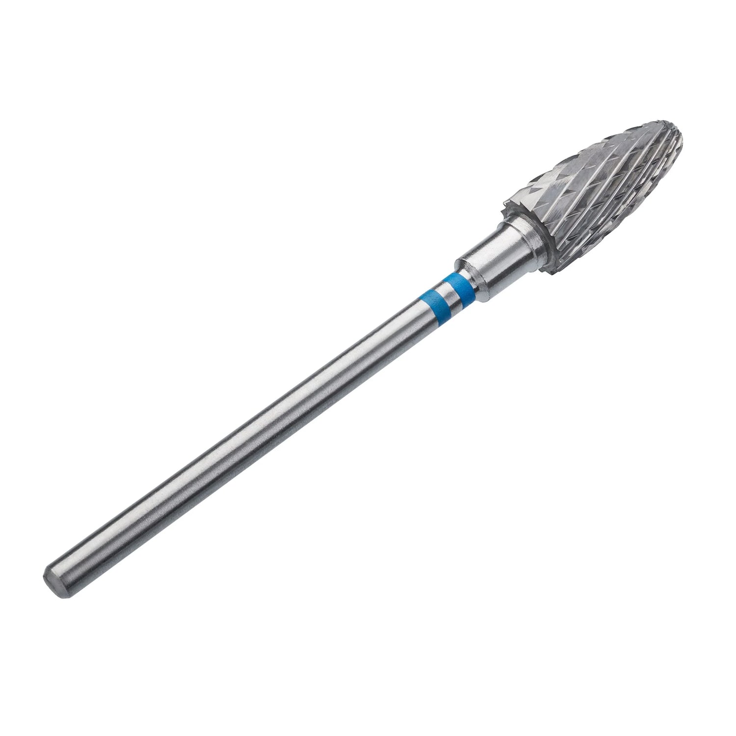 Hartmetallfräse Für Linkshänder „Mais“, Blau, Durchmesser 6 Mm / Arbeitsteil 14 Mm