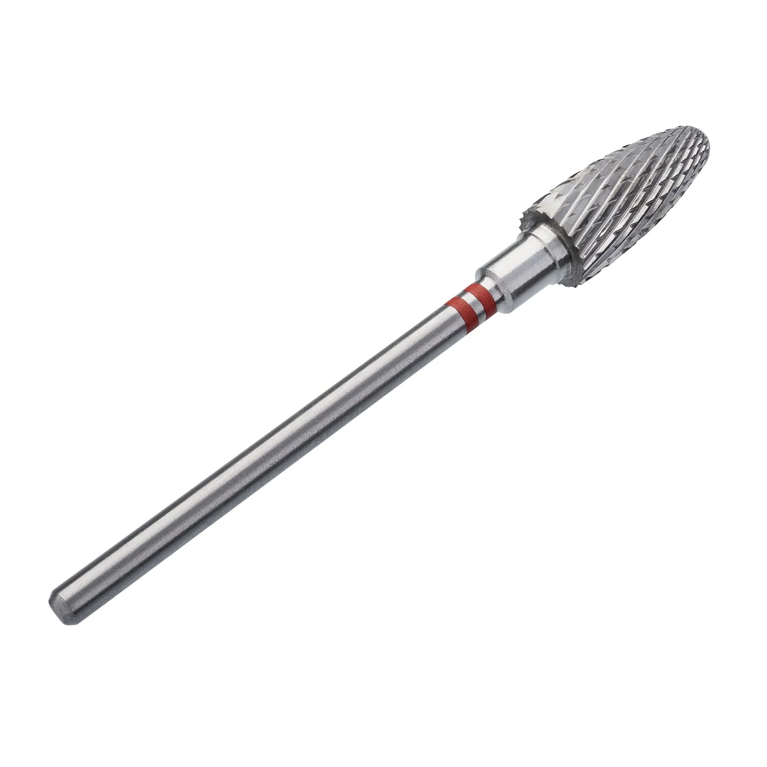 Hartmetallfräse Für Linkshänder „Mais“, Rot, Durchmesser 6 Mm / Arbeitsteil 14 Mm