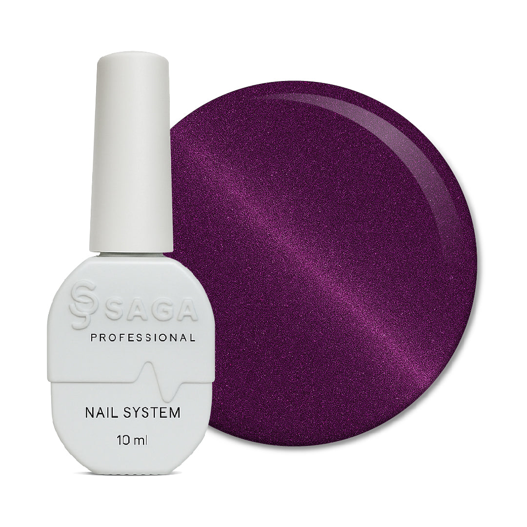 Saga professional gel polish Glow Cat 01, 10 ml