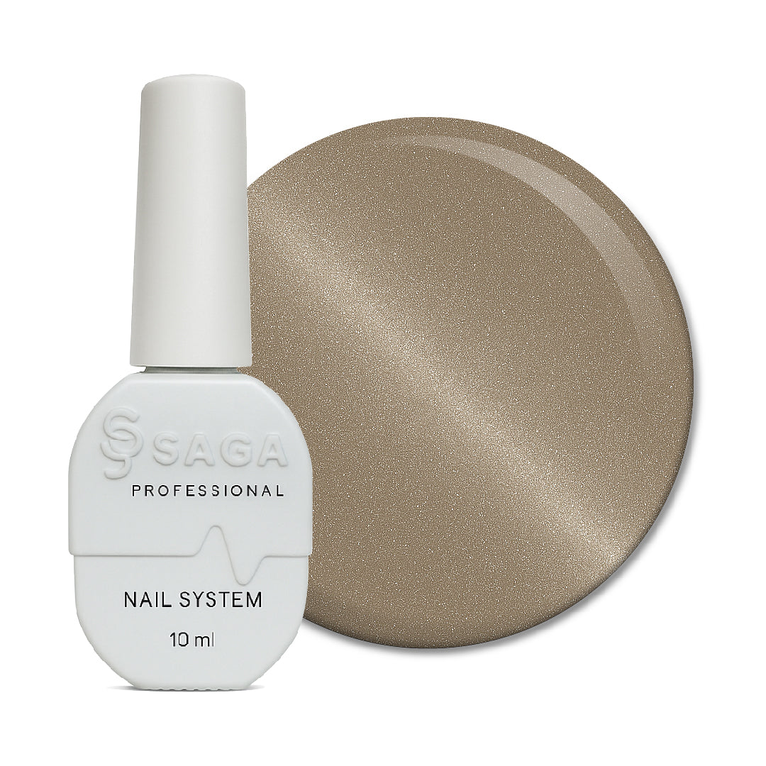 Saga professional gel polish Glow Cat 04, 10 ml