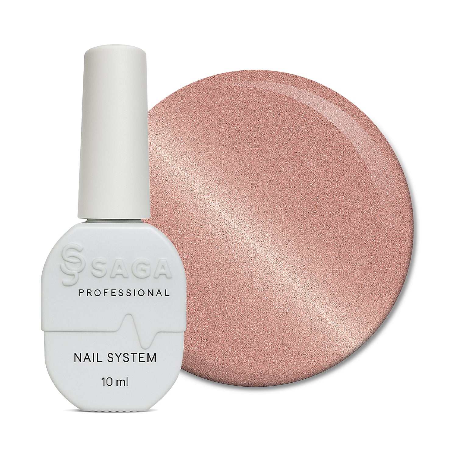 Saga professional gel polish Glow Cat 05, 10 ml