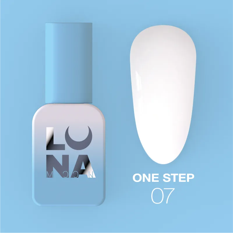 Lunamoon Einphasen-Gel-Lack für Pediküre One Step nr7, 8 ml