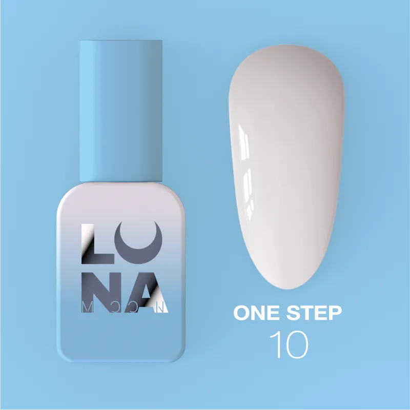 Lunamoon Einphasen-Gel-Lack für Pediküre One Step nr10, 8 ml
