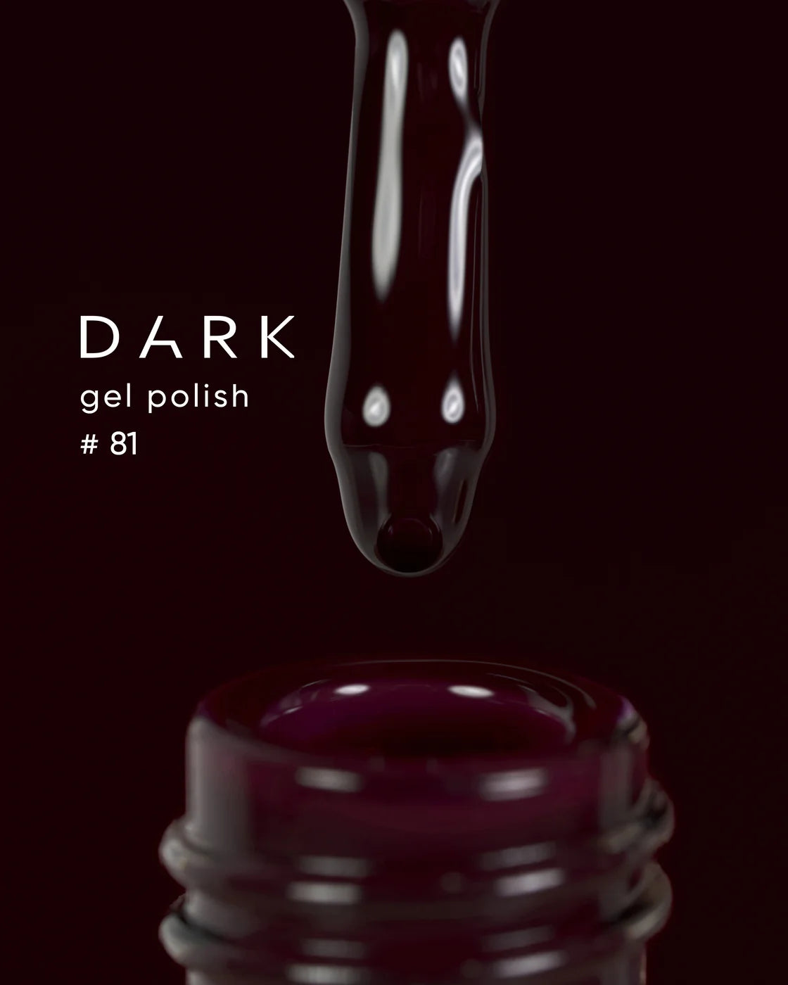 DARK Gel Polish 081, 10 ml