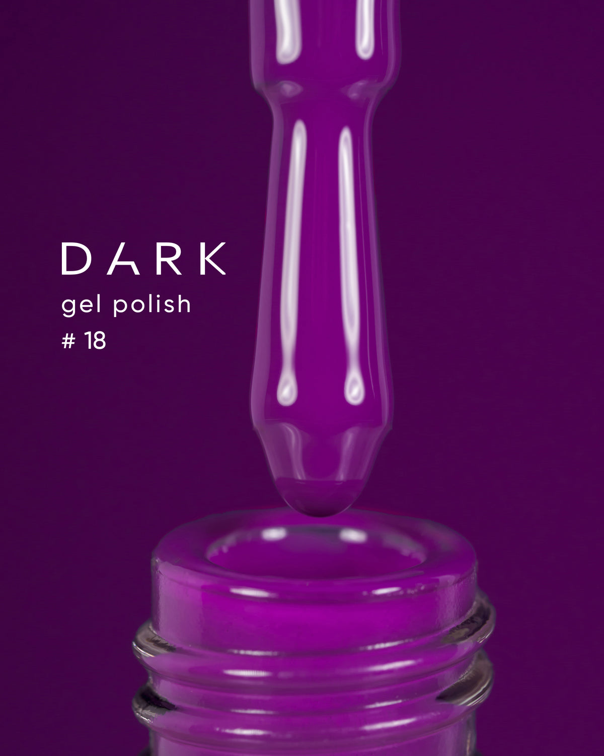DARK Gel Polish 018, 6 ml