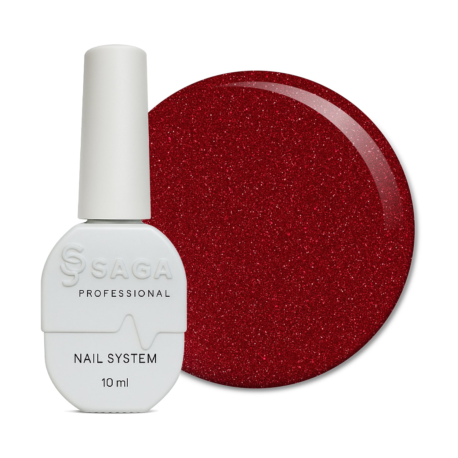 SAGA Professional Love Red №01, 10 ml