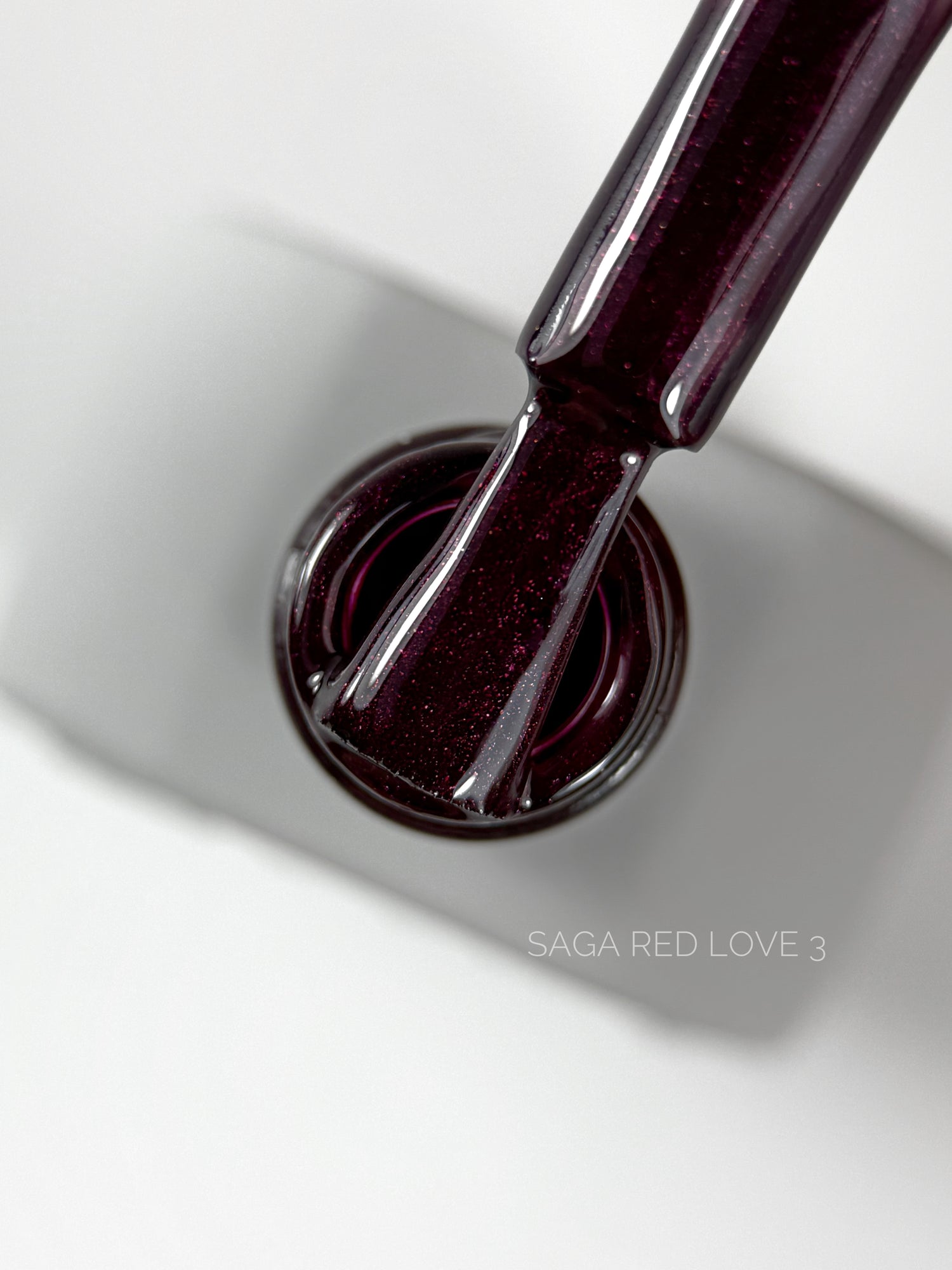SAGA Professional Love Red №03, 10 ml