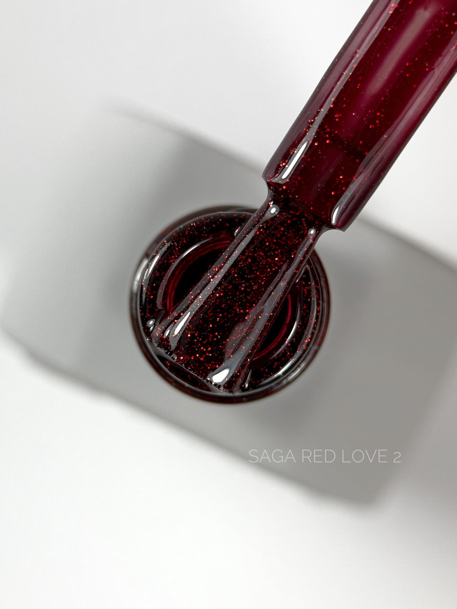 SAGA Professional Love Red №02, 10 ml