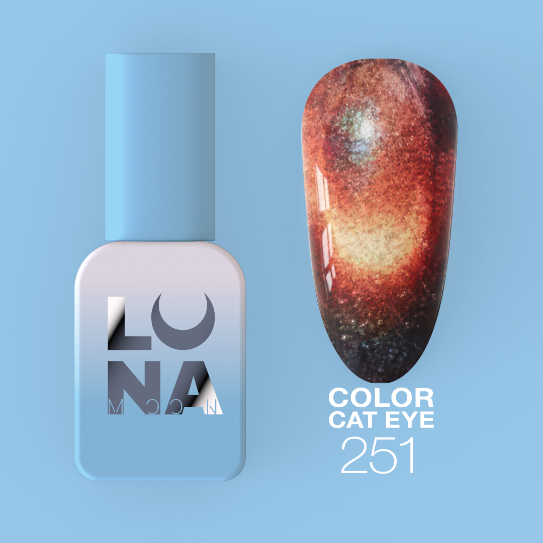Lunamoon Color Cat Eye nr 251, 13ml