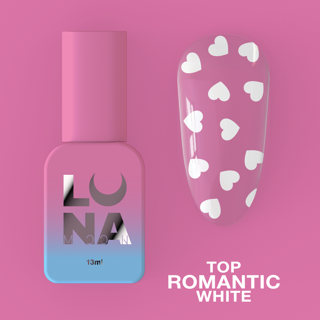 Lunamoon Top Romantic Whit, 13ml