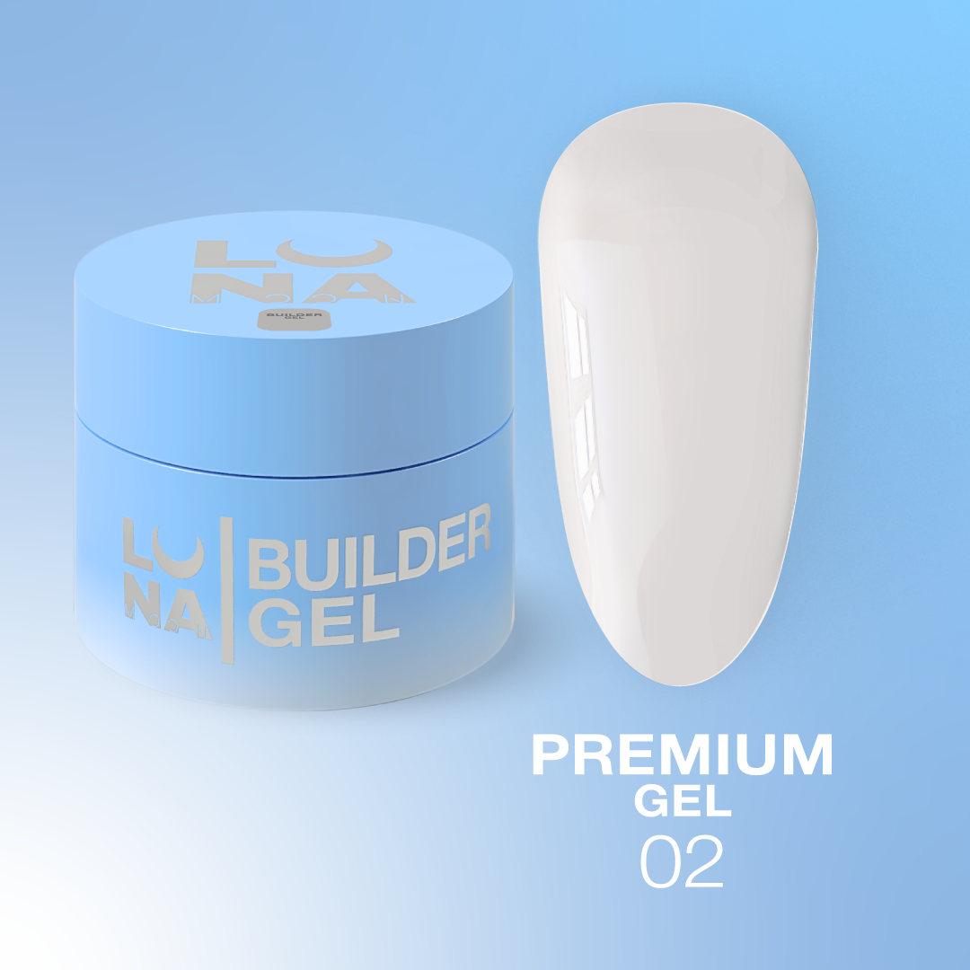 Lunamoon Premium Gel nr2, 15ml-30ml