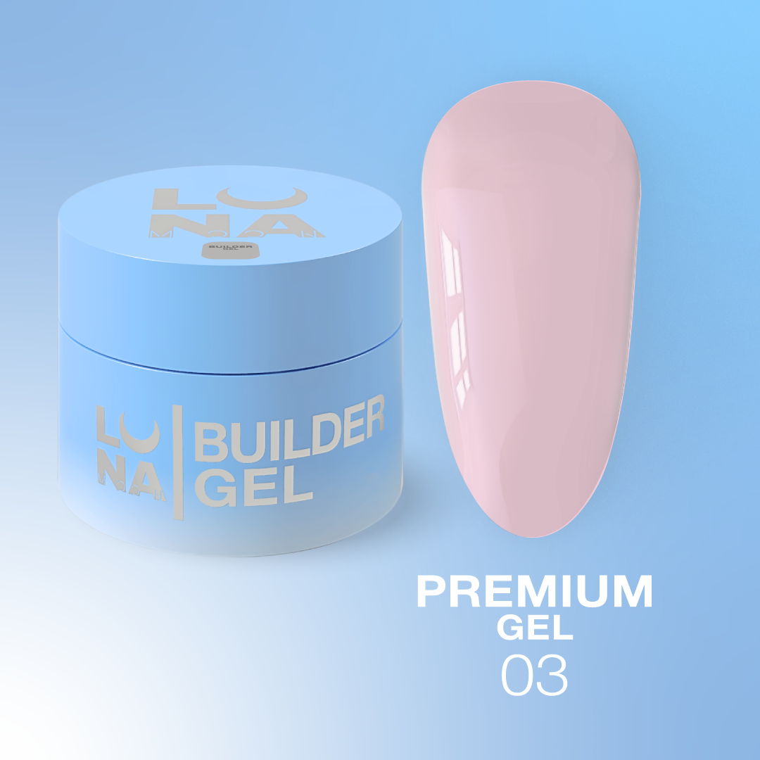 Lunamoon Premium Gel nr3, 15ml-30ml