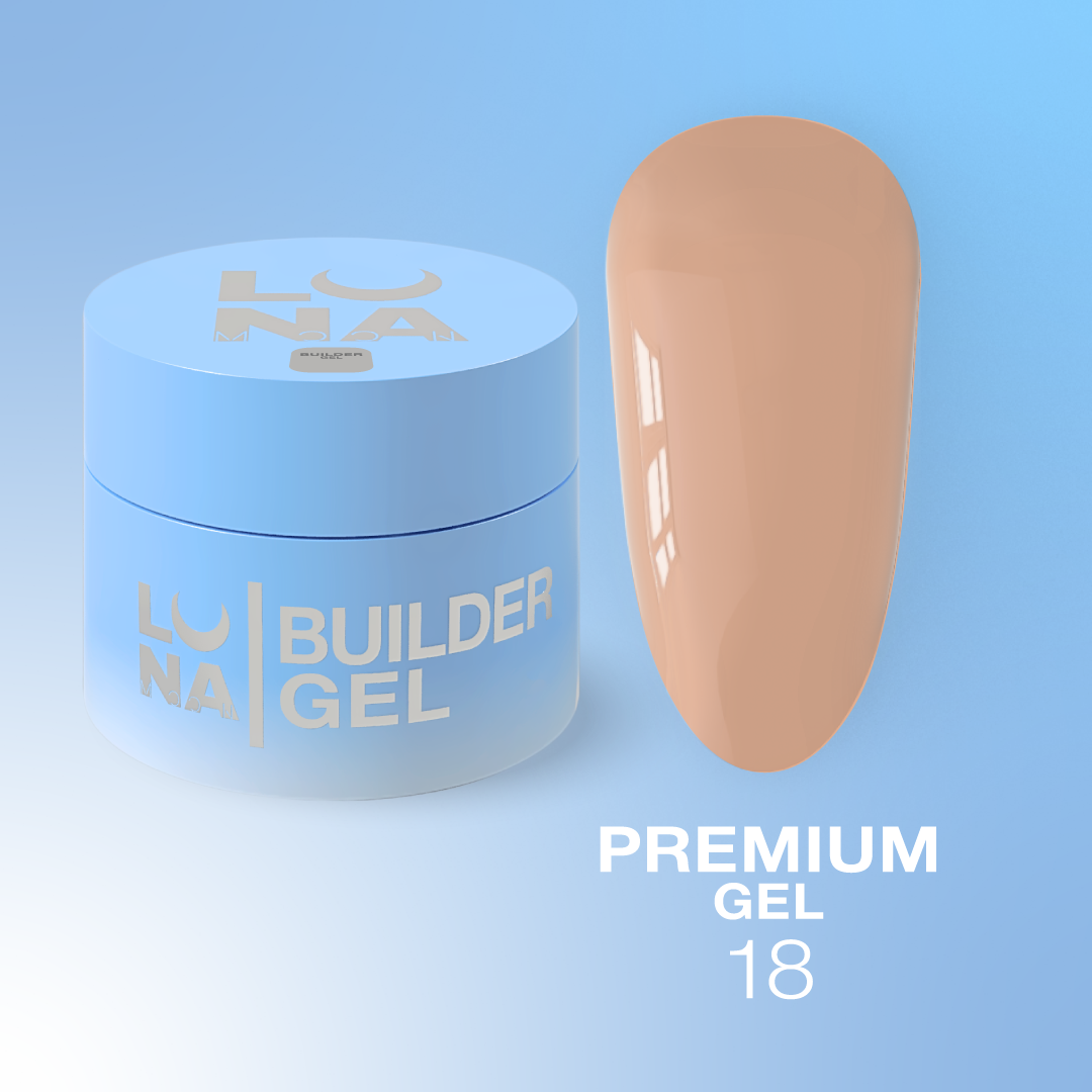 Lunamoon Premium Gel nr18, 30ml