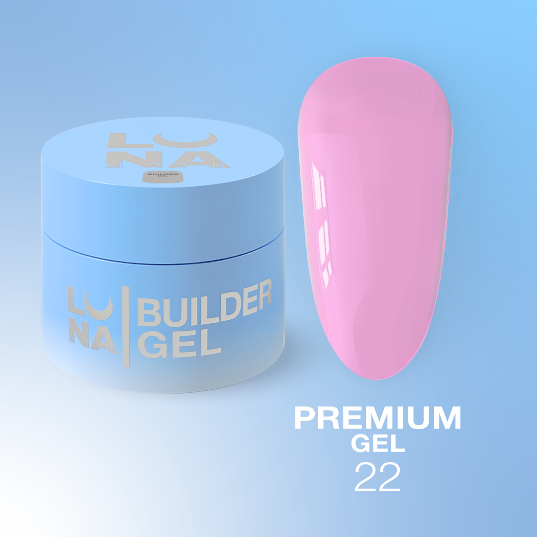 Lunamoon Premium Gel nr22, 15ml-30ml