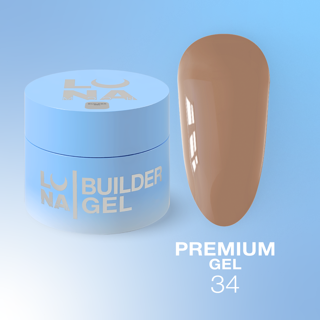 Lunamoon Premium Gel nr34, 30ml