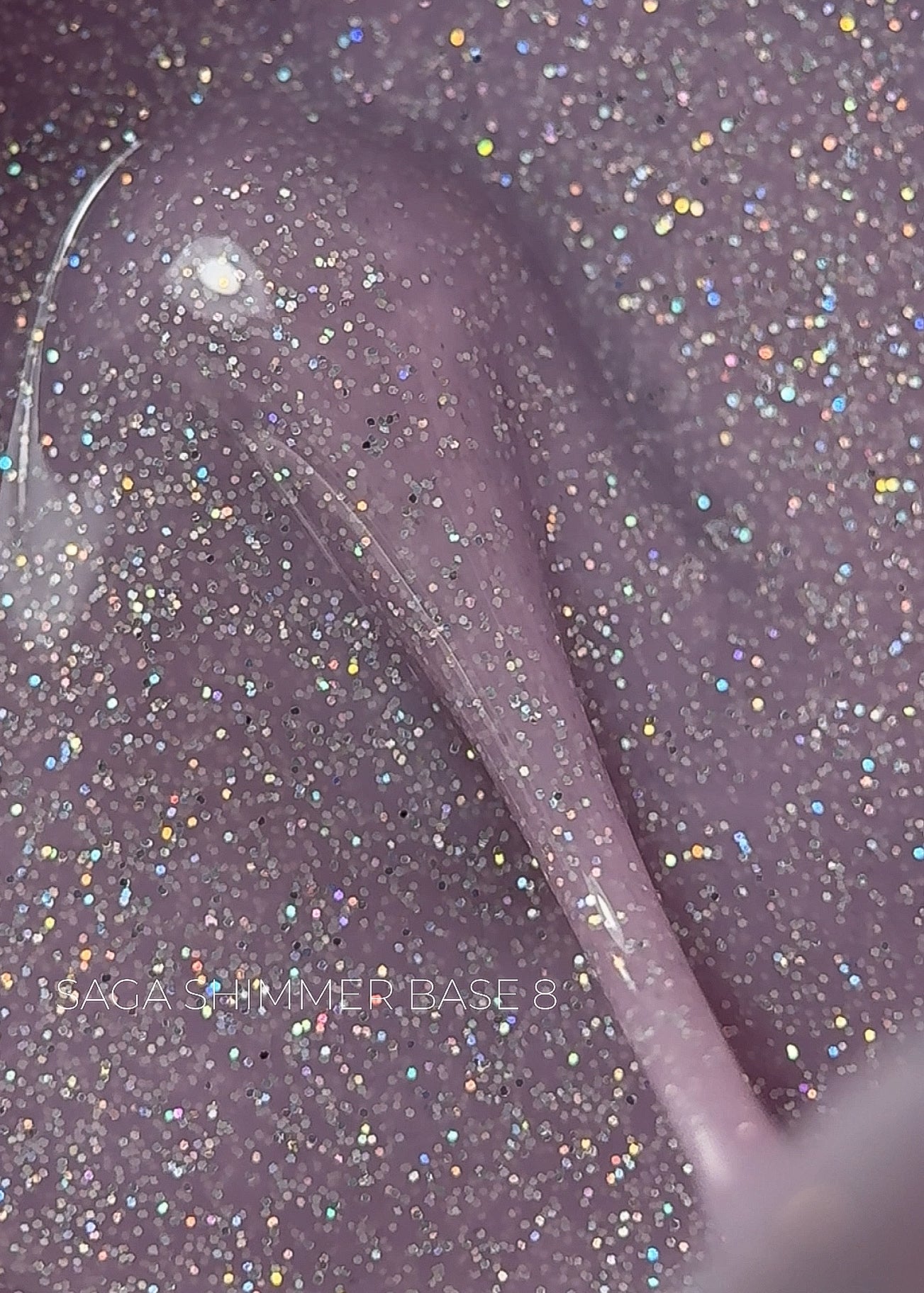 Saga Cover Base Shimmer №08, 15 ml