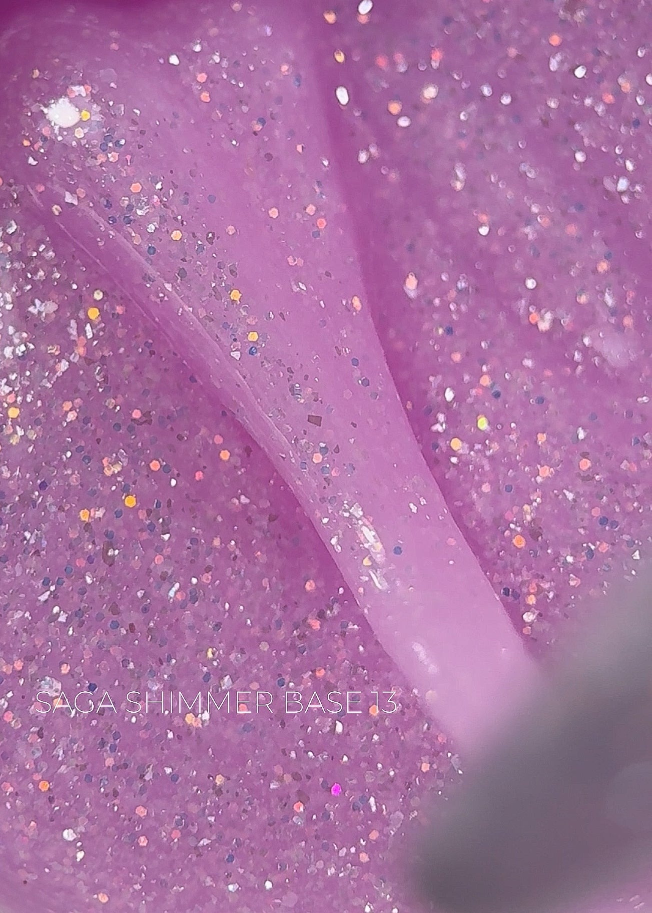 Saga Cover Base Shimmer №13, 15 ml