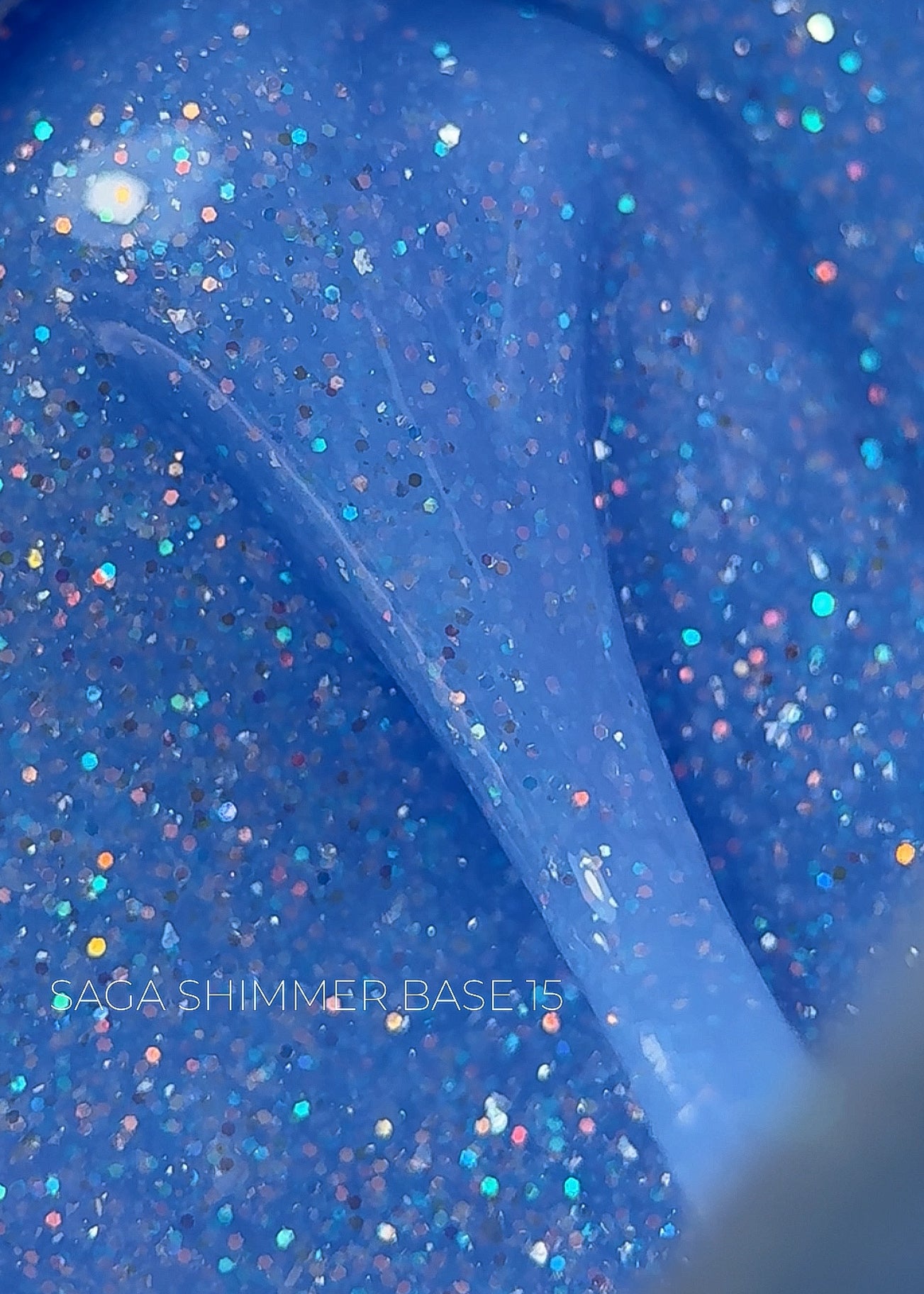 Saga Cover Base Shimmer №15, 15 ml