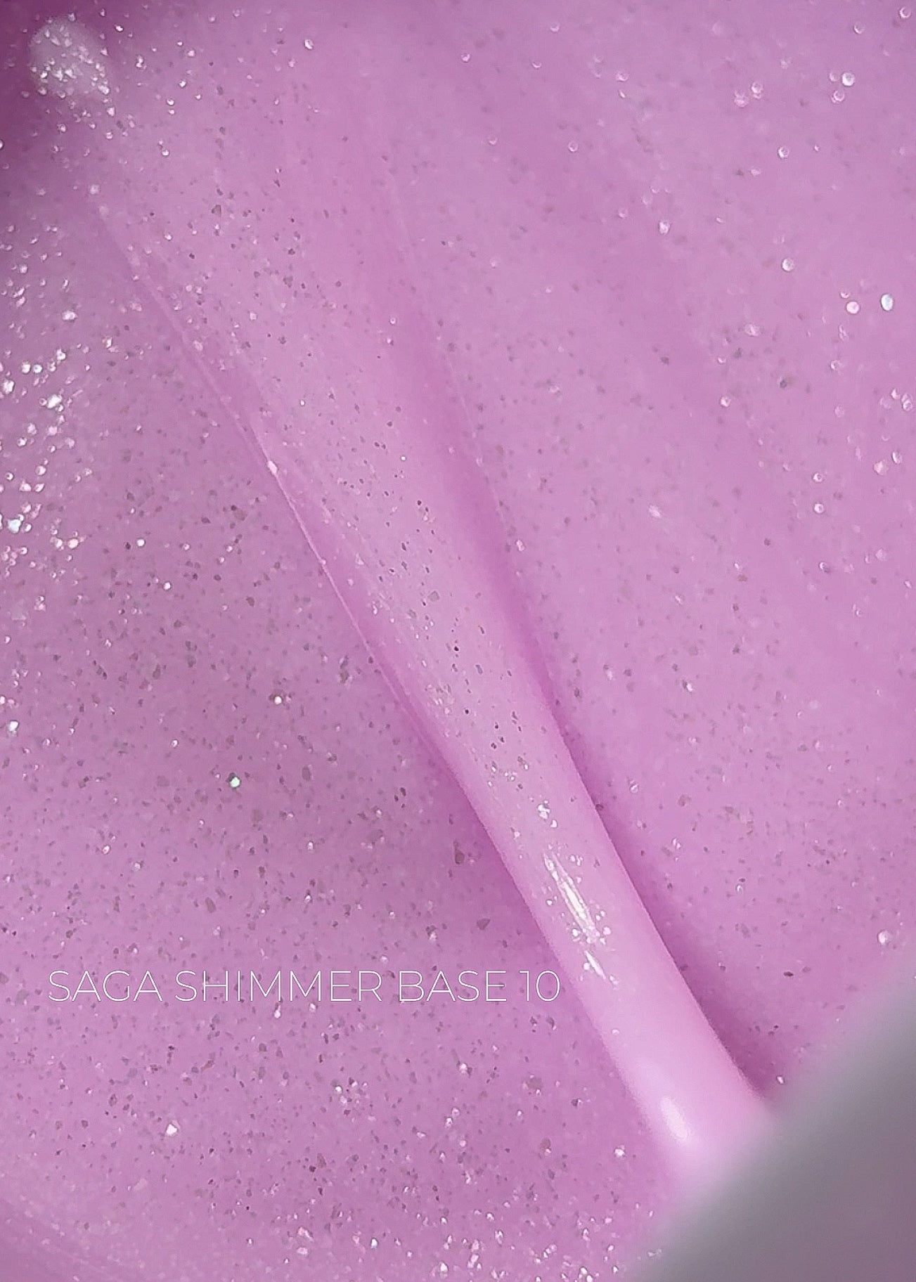 Saga Cover Base Shimmer №10, 15 ml
