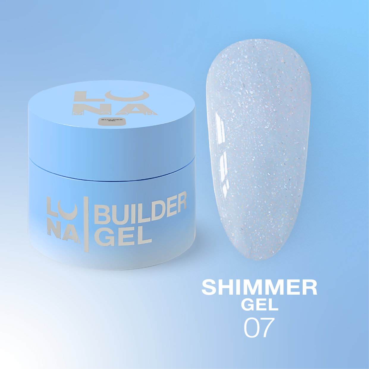 Lunamoon Shimmer Gel nr7 30 ml