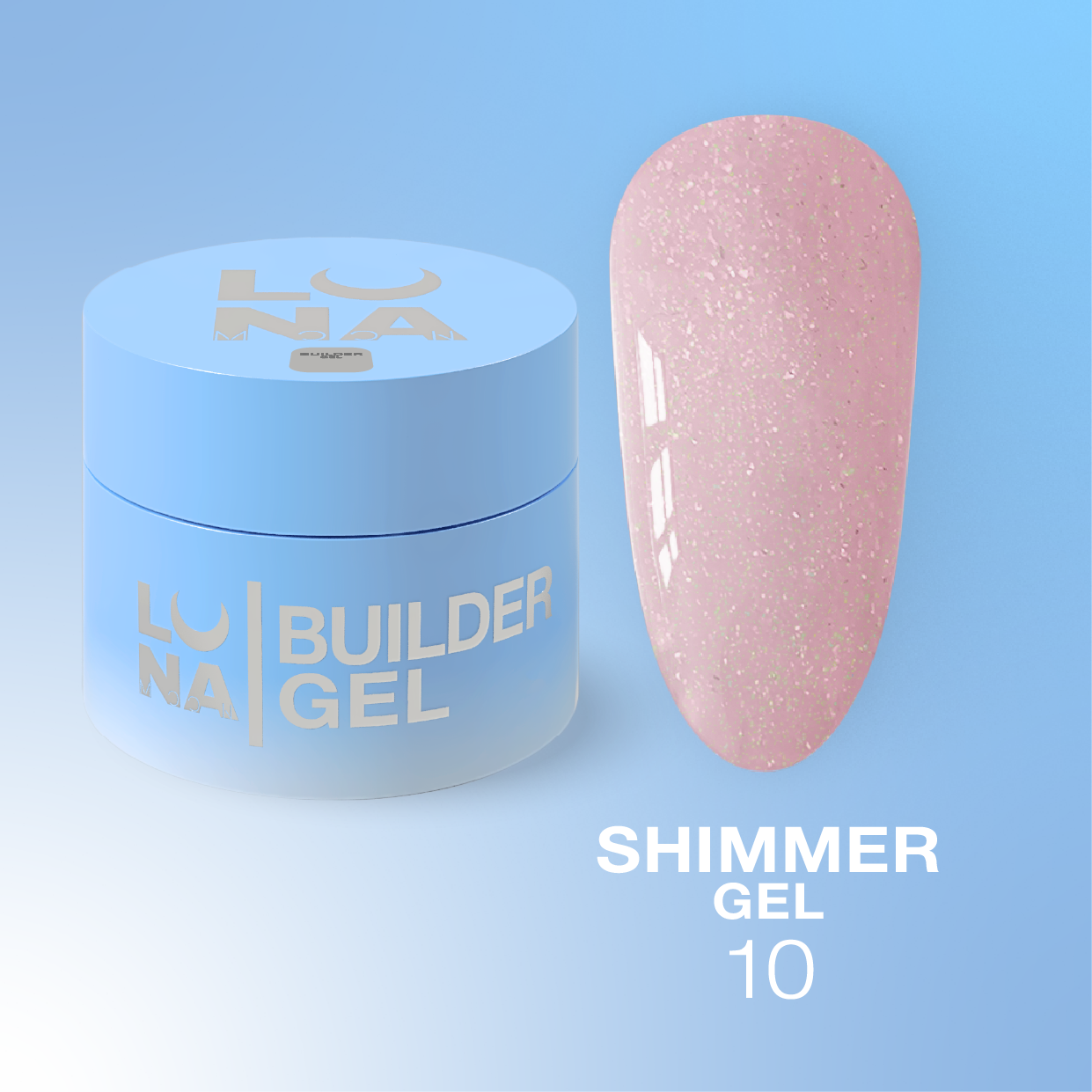 Lunamoon Shimmer Gel nr10 30 ml