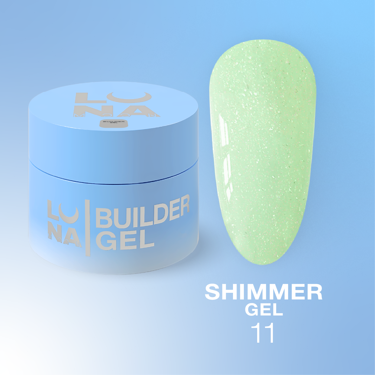 Lunamoon Shimmer Gel nr11 30 ml