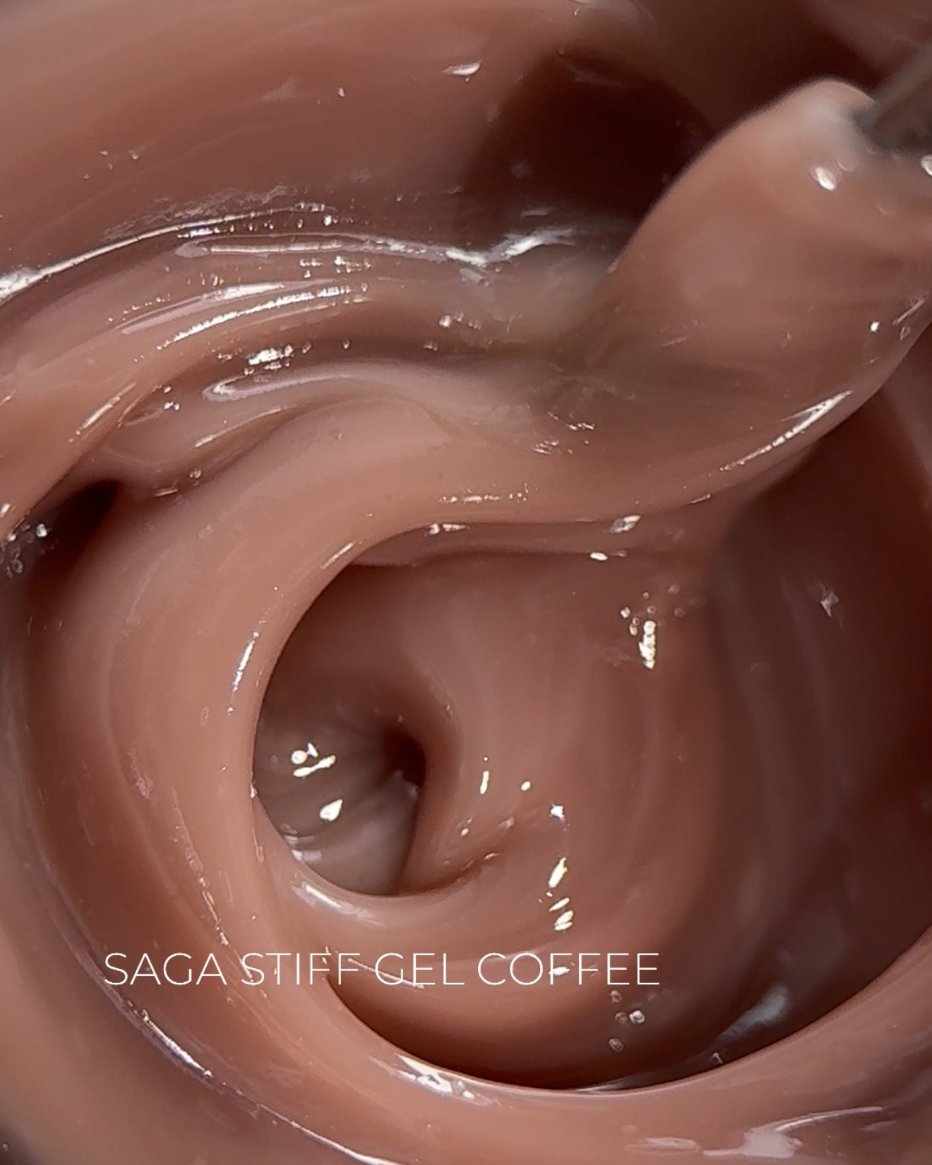 SAGA STIFF Gel Coffe (coffe), 15 ml