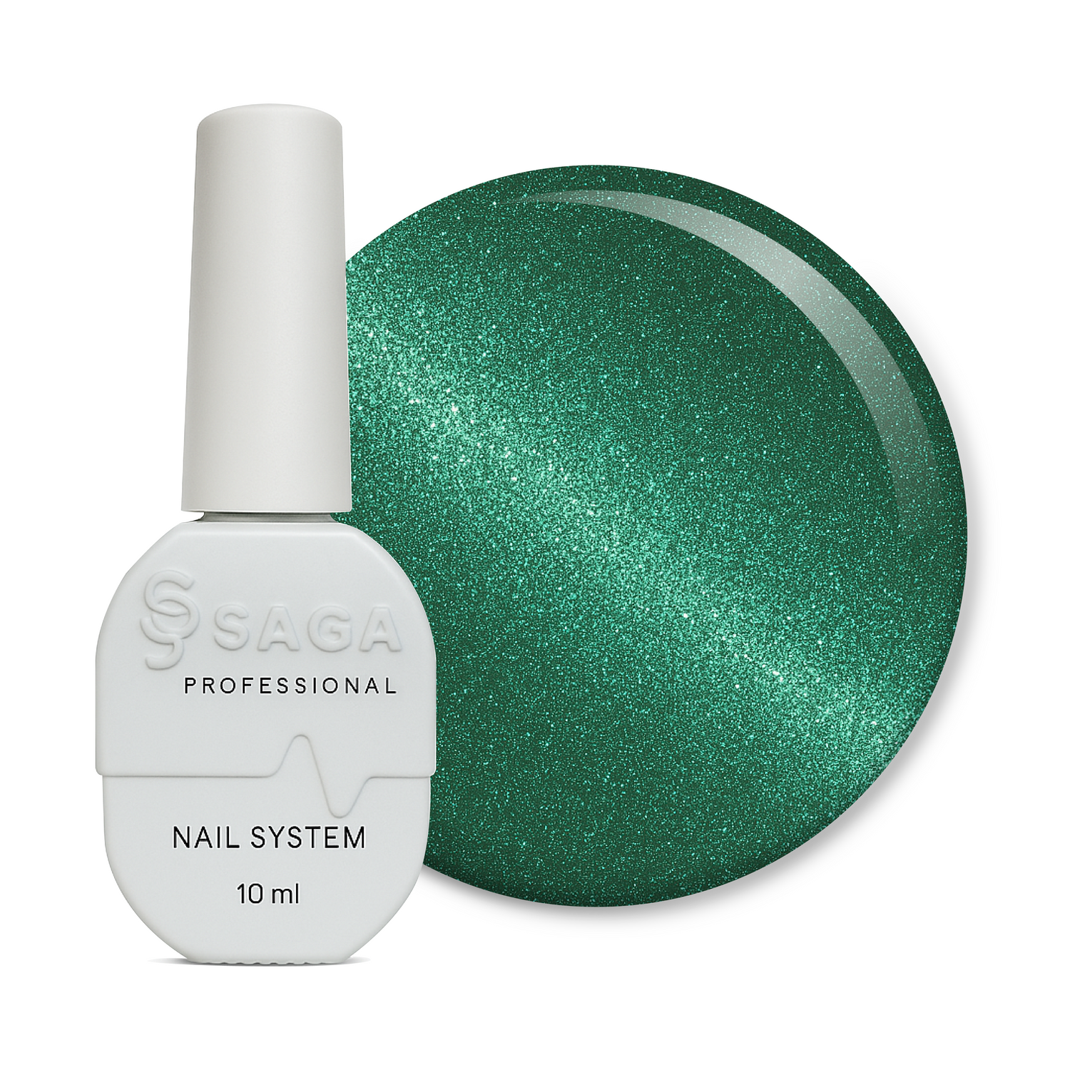 SAGA Gel polish Wine Cat 10, 10 ml