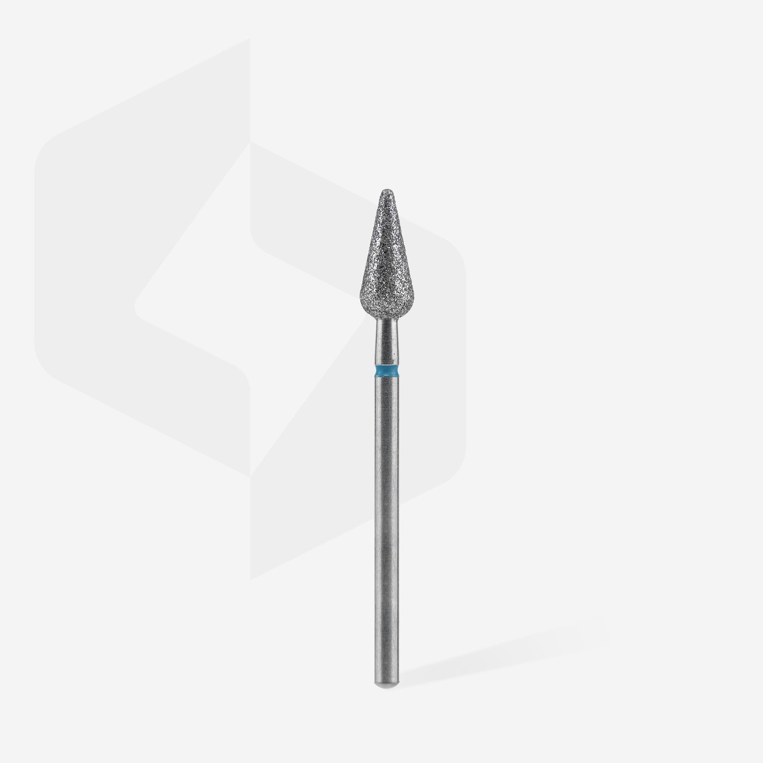 STALEKS EXPERT Diamantfräser "Spitze Birne" blau, Durchmesser 5 mm, Arbeitsteil 12 mm