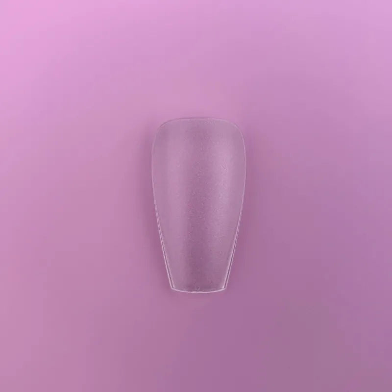 Lunamoon Gel Tips Coffin Long