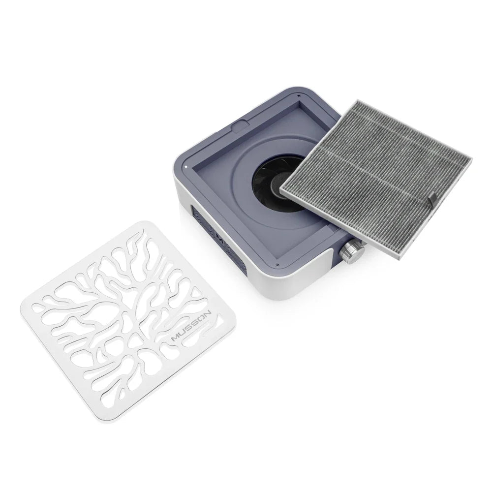 MUSSON X3 GRAPHITE 72W – mit Kohle-HEPA-Filter