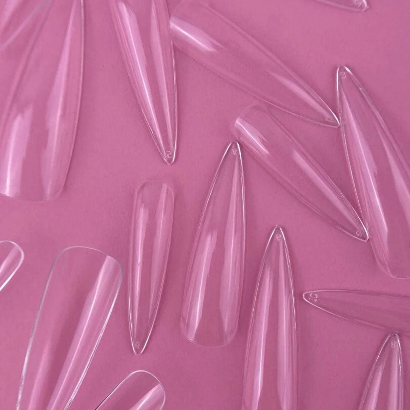 Lunamoon Gel Tips Stiletto XL