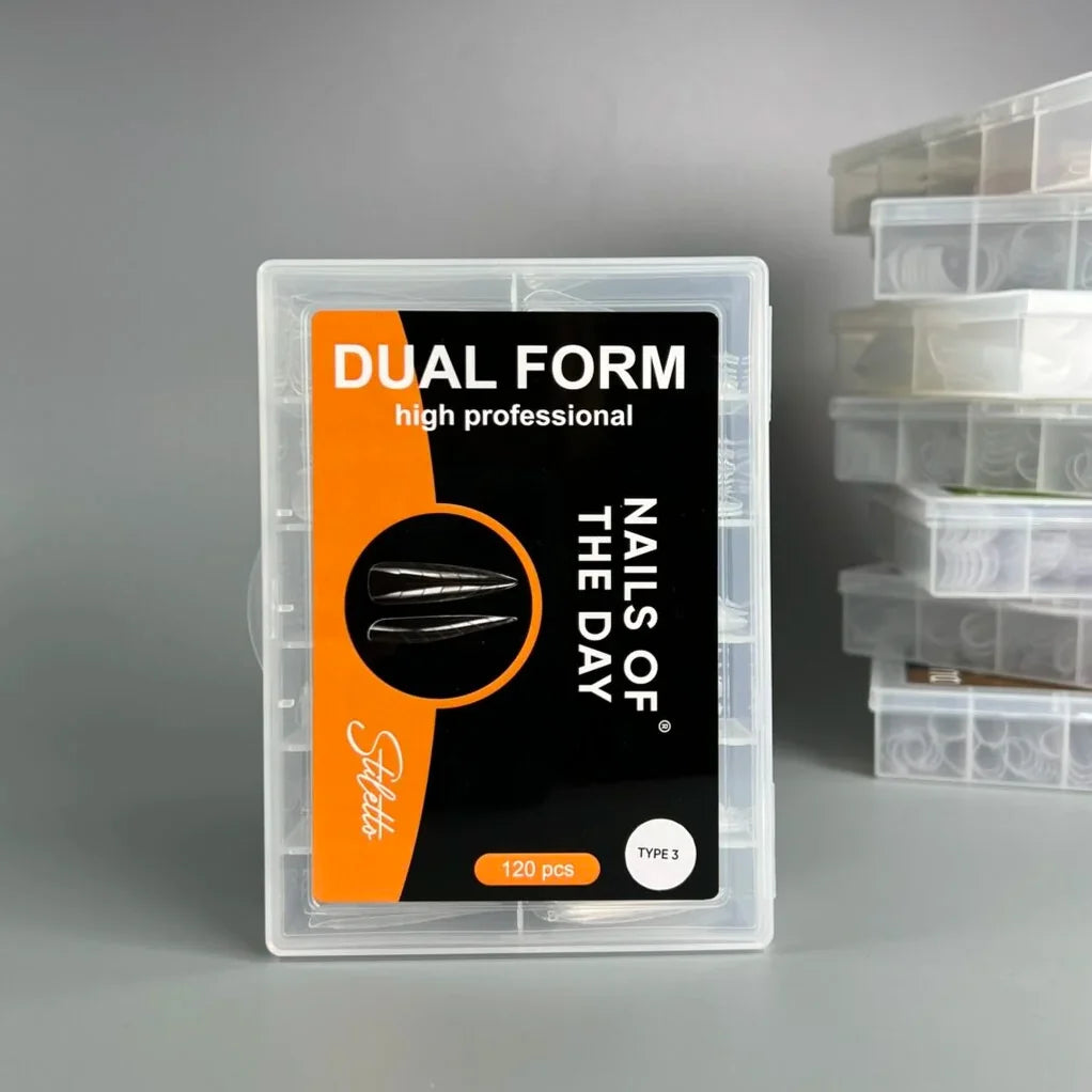 NAILSOFTHEDAY Dual Form Stiletto (Type3), 120 pieces