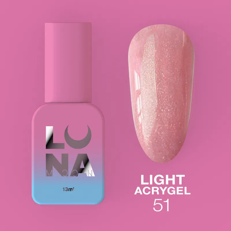 Lunamoon Light Acrygel nr51, 13ml